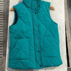 Teal Puffer Vest